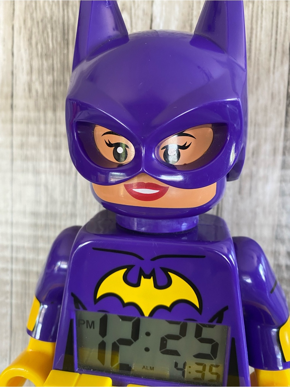 Lego Batman Movie Batgirl Mini-figure Adjustable Alarm Clock - Picture 3 of 5